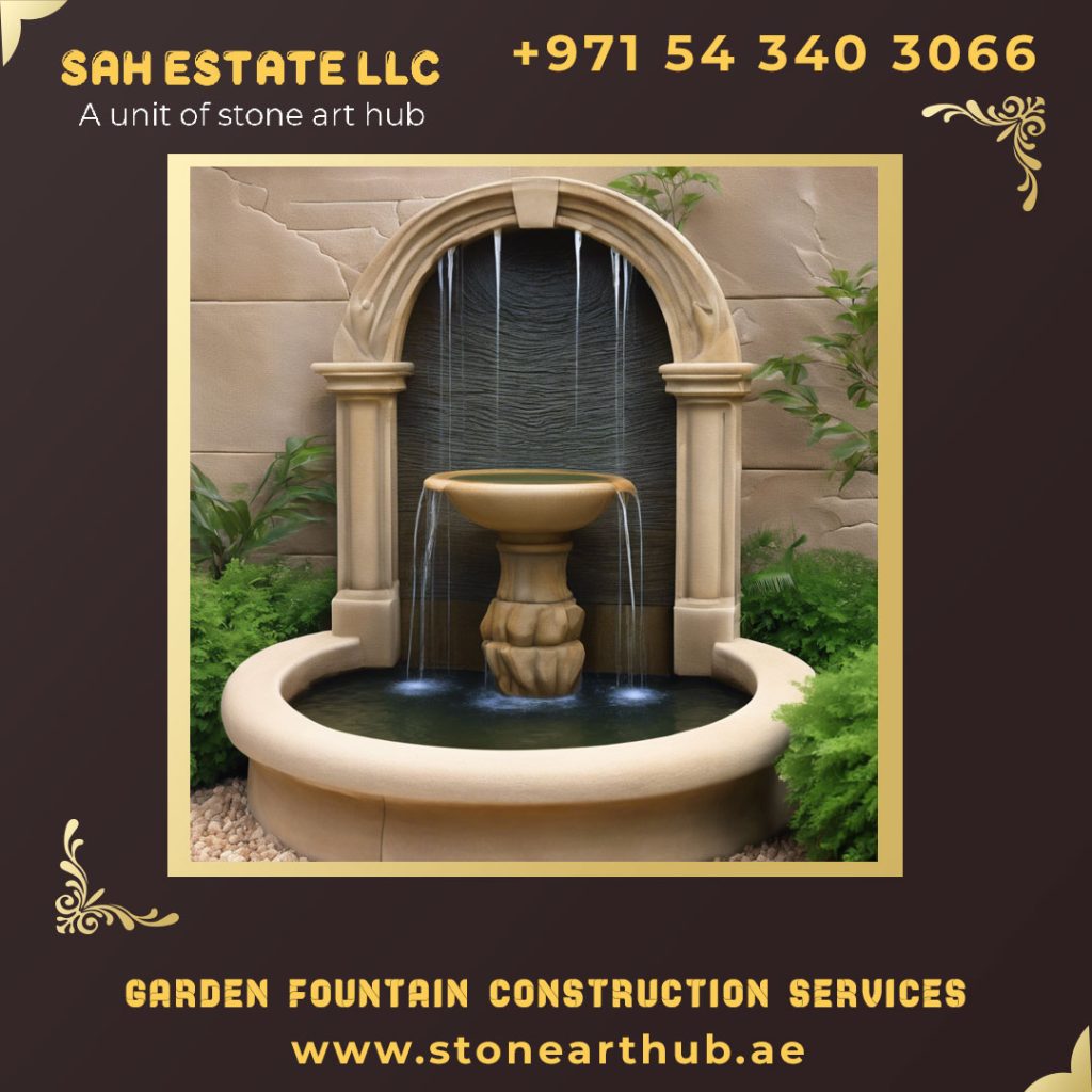 Garden Fountain Construction Services Abu Dhabi