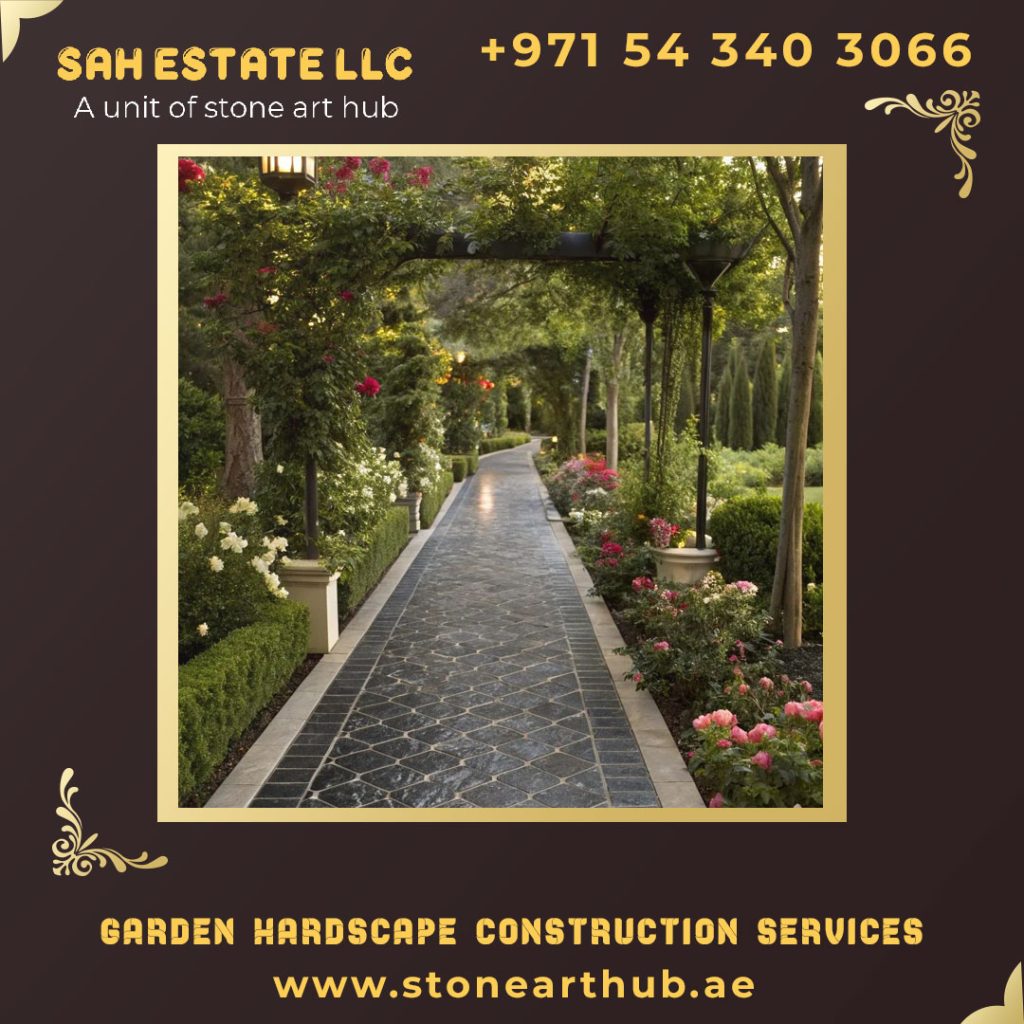 Garden Hardscape Construction Services Abu Dhabi