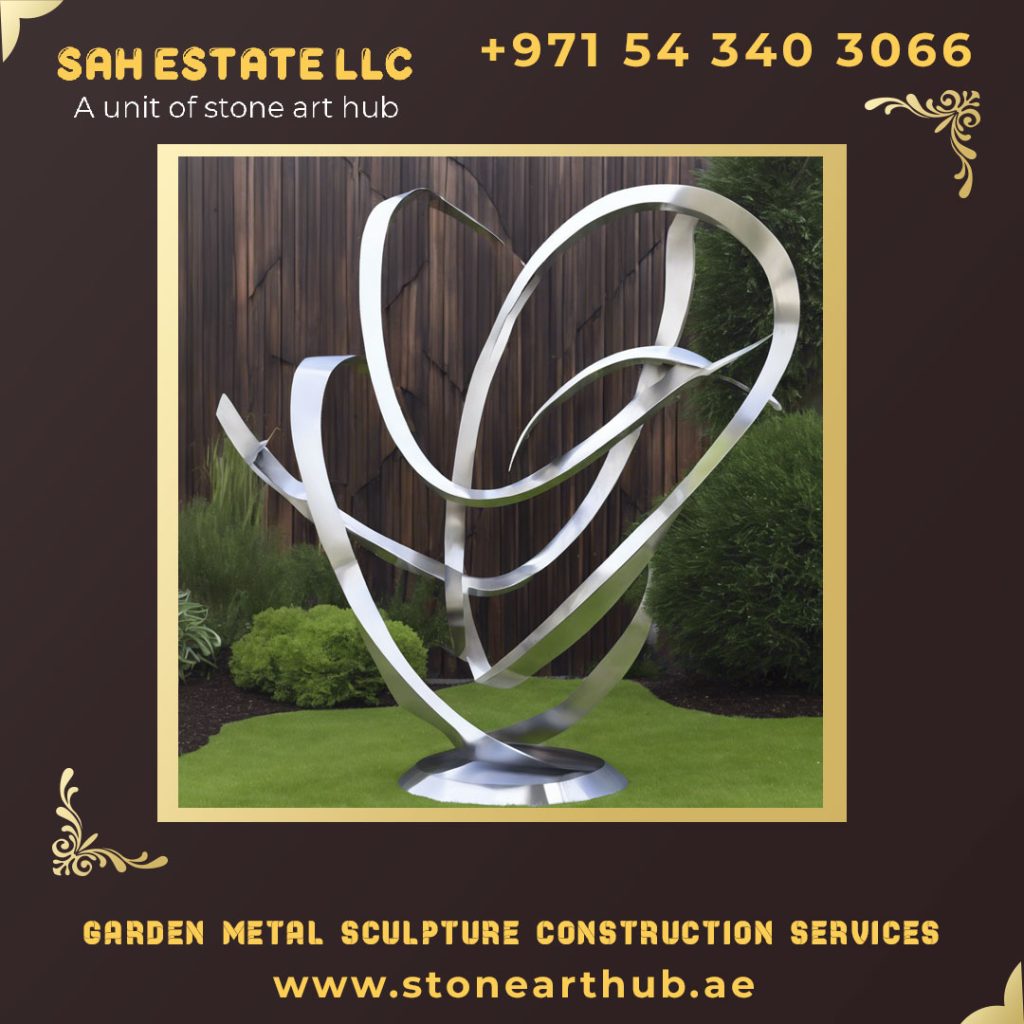 Garden Metal Sculpture Construction Services in Abu Dhabi