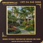 Garden Pathway Construction Services in Abu Dhabi