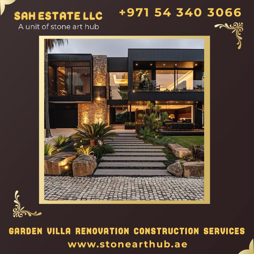 Garden Villa Renovation Construction Services Abu Dhabi