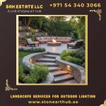 Landscape Services For Outdoor Lighting in Dubai