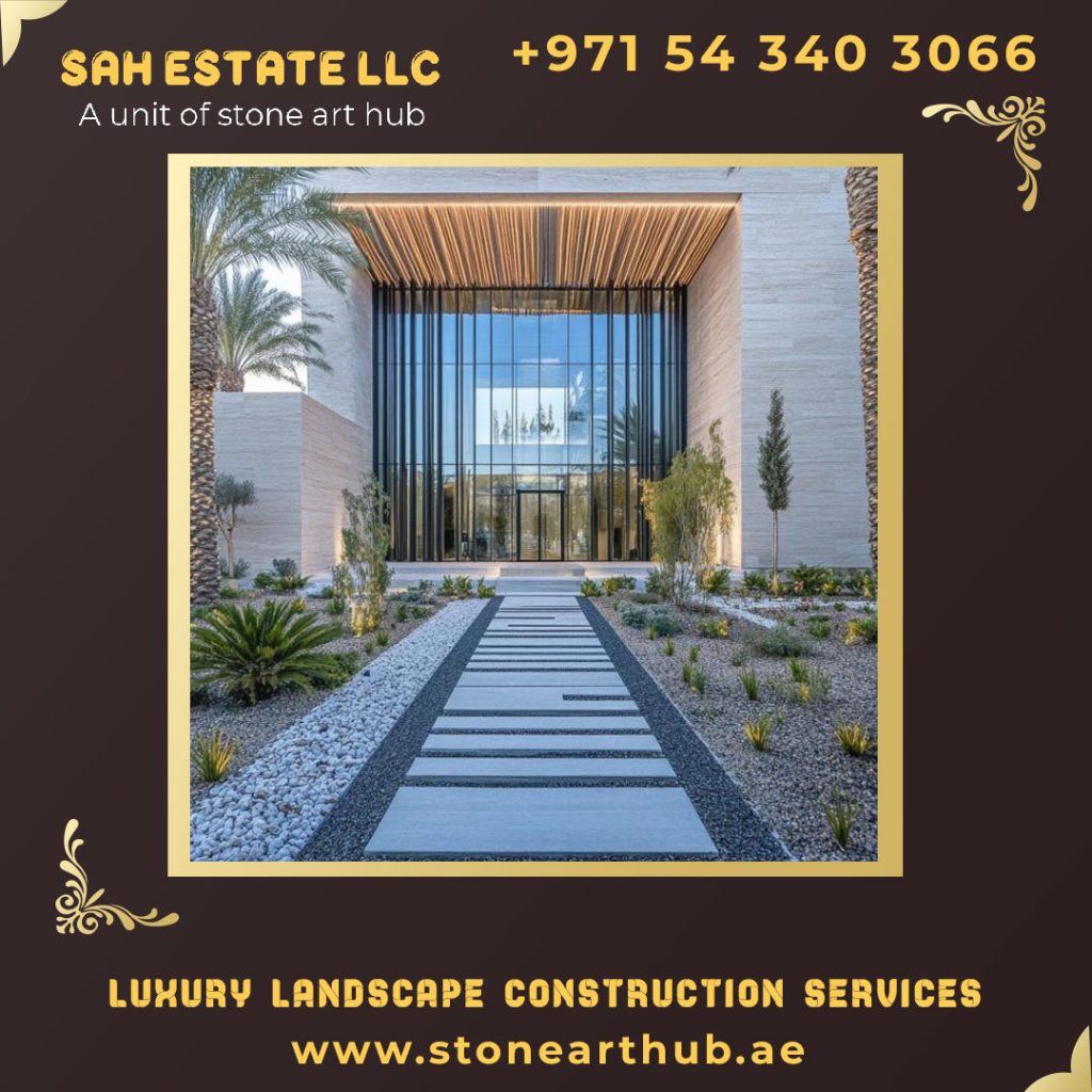 Luxury Landscape Construction Services Abu Dhabi