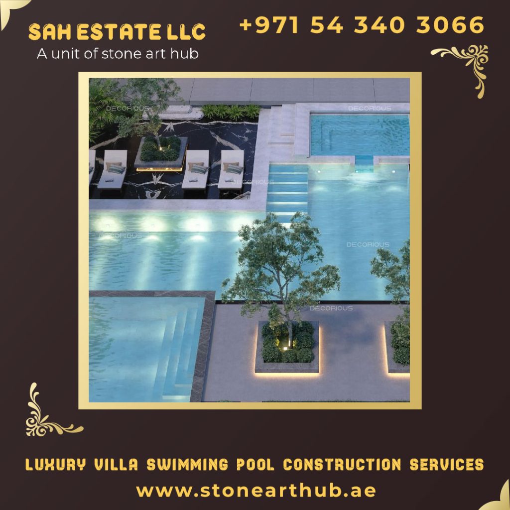Luxury Villa Swimming Pool Construction Services in Abu Dhabi