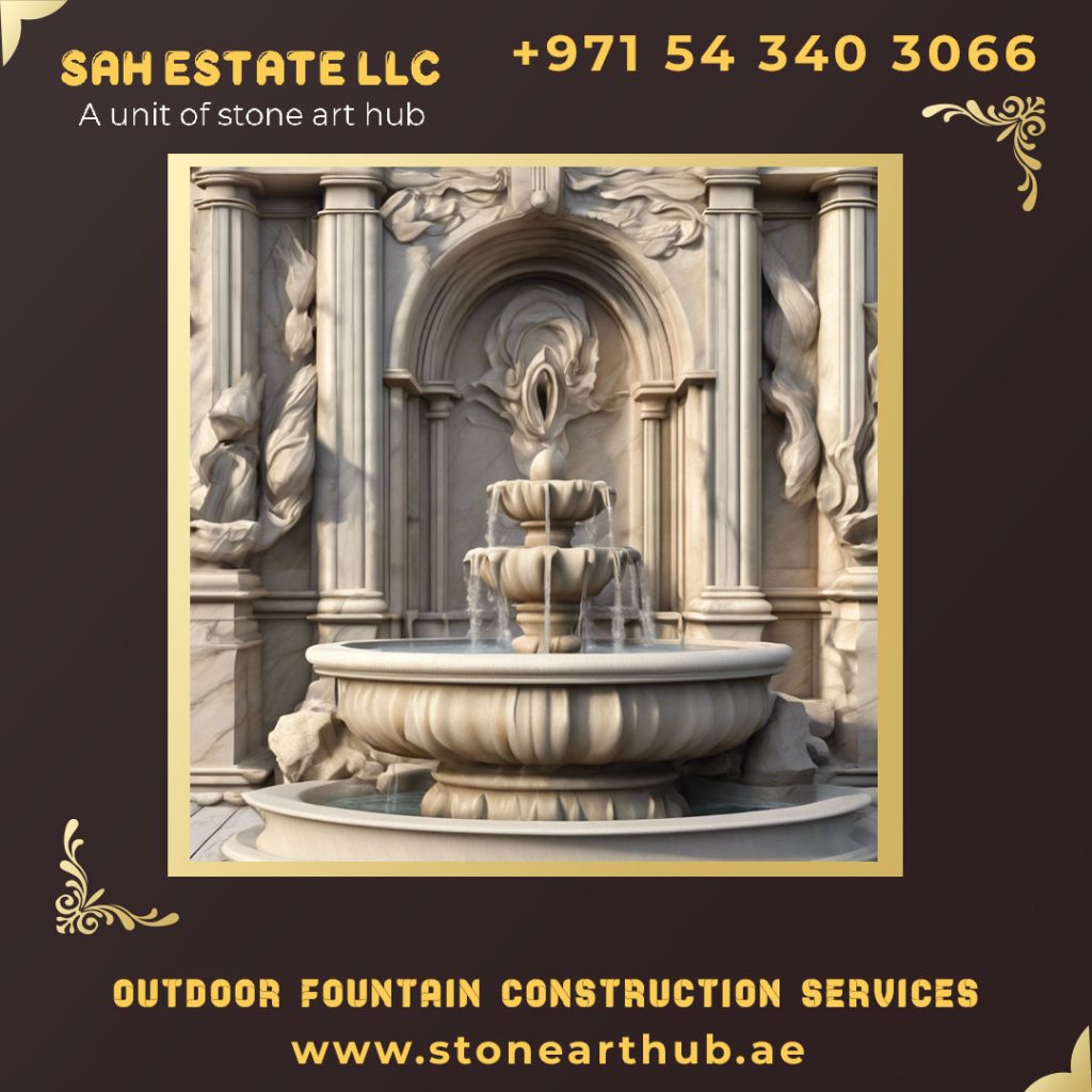 Outdoor Fountain Construction Services Abu Dhabi