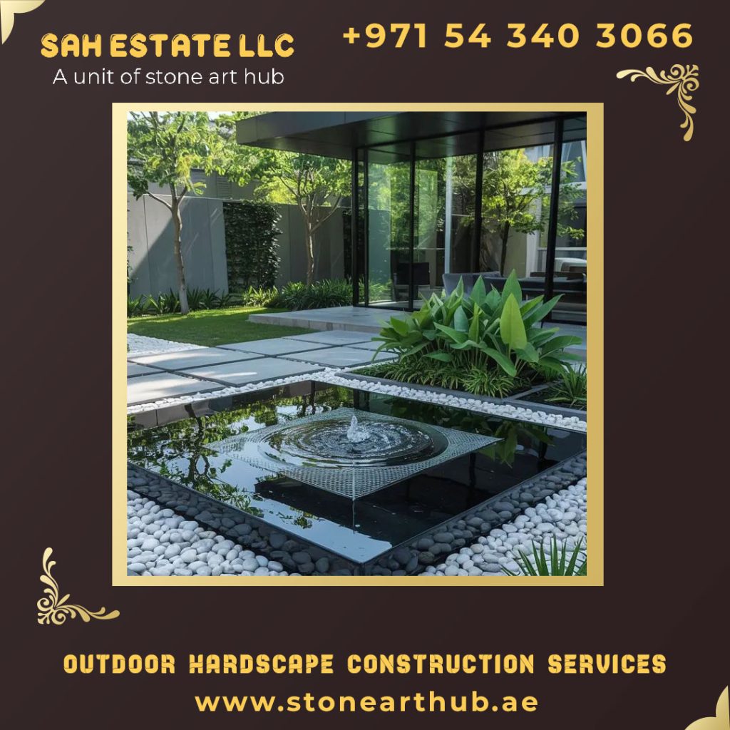 Outdoor Hardscape Construction Services Abu Dhabi