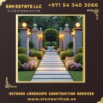 Outdoor Landscape Construction Services Abu Dhabi