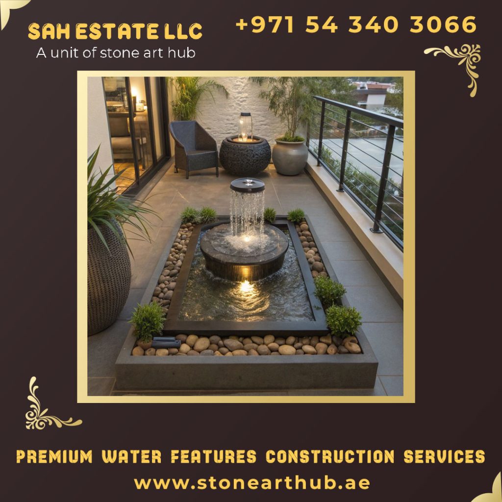 Premium Water Features Construction Services Abu Dhabi