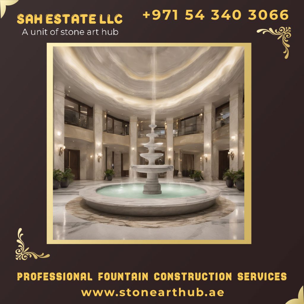 Professional Fountain Construction Services Abu Dhabi