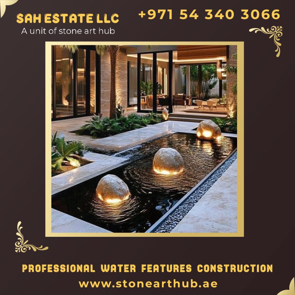 Professional Water Features Construction Services Abu Dhabi