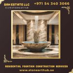 Residential Fountain Construction Services Abu Dhabi