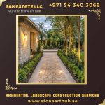 Residential Landscape Construction Services Abu Dhabi