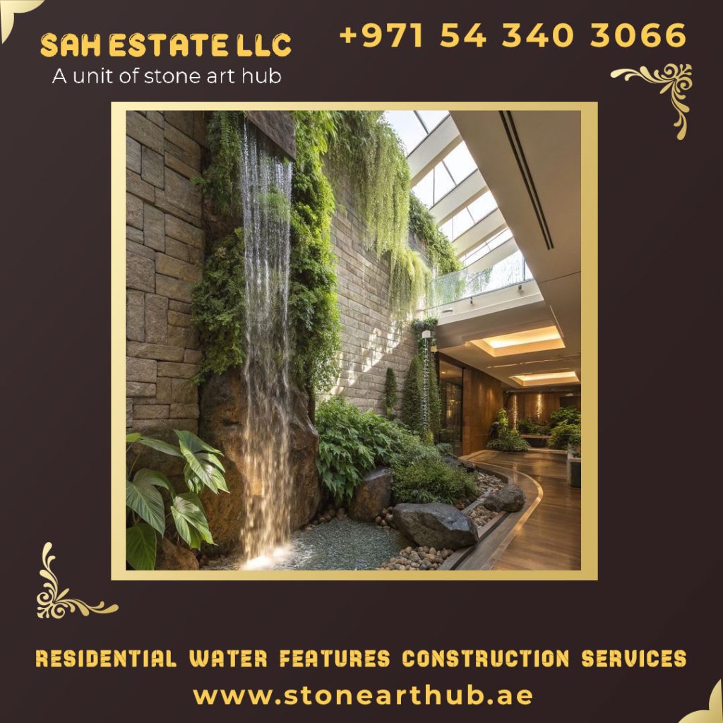Residential Water Features Construction Services Abu Dhabi