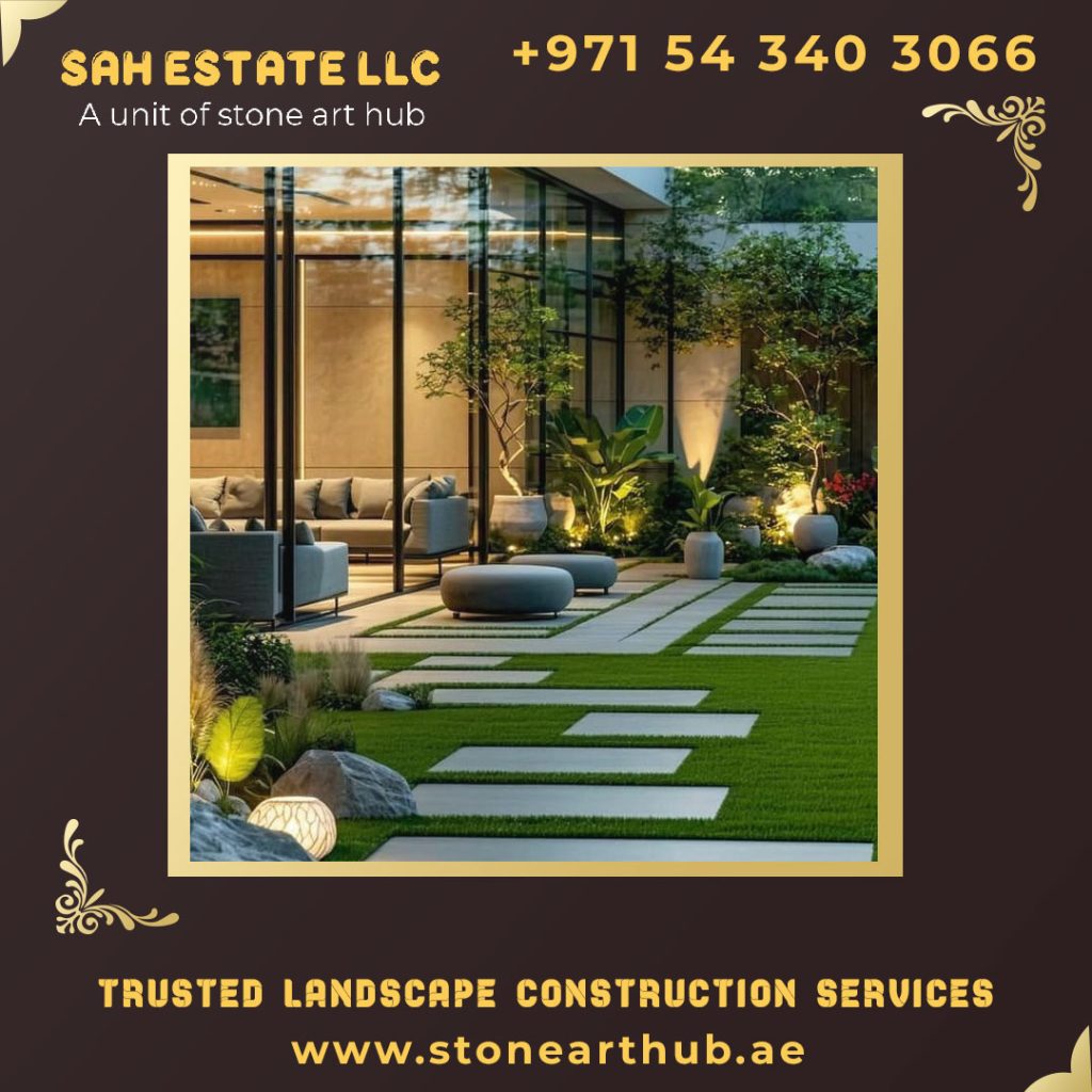 Trusted Landscape Construction Services Abu Dhabi