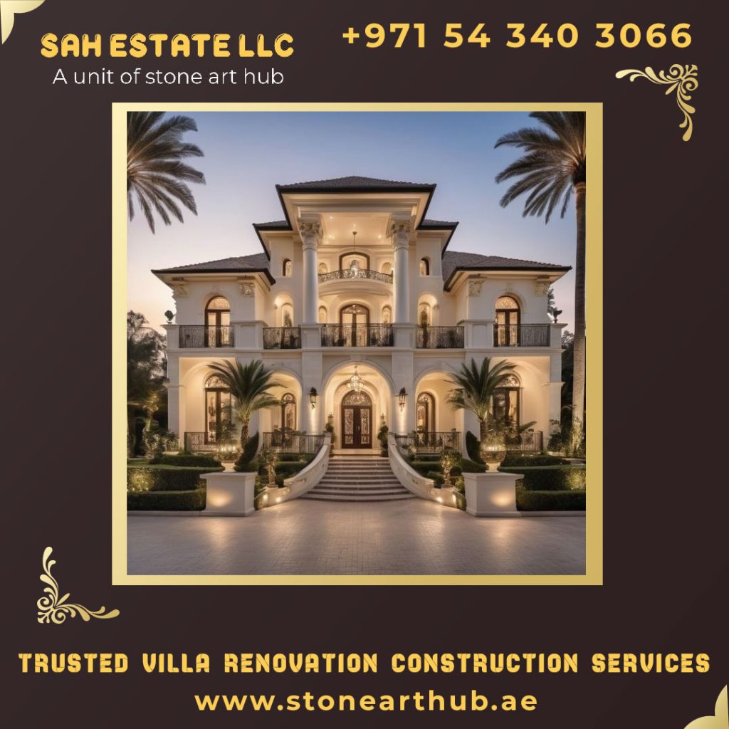 Trusted Villa Renovation Construction Services Abu Dhabi