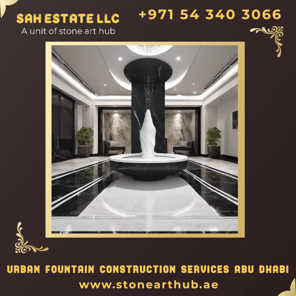 Urban Fountain Construction Services Abu Dhabi