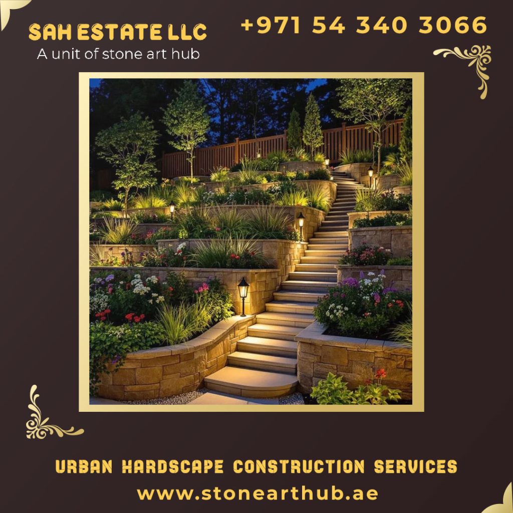 Urban Hardscape Construction Services Abu Dhabi