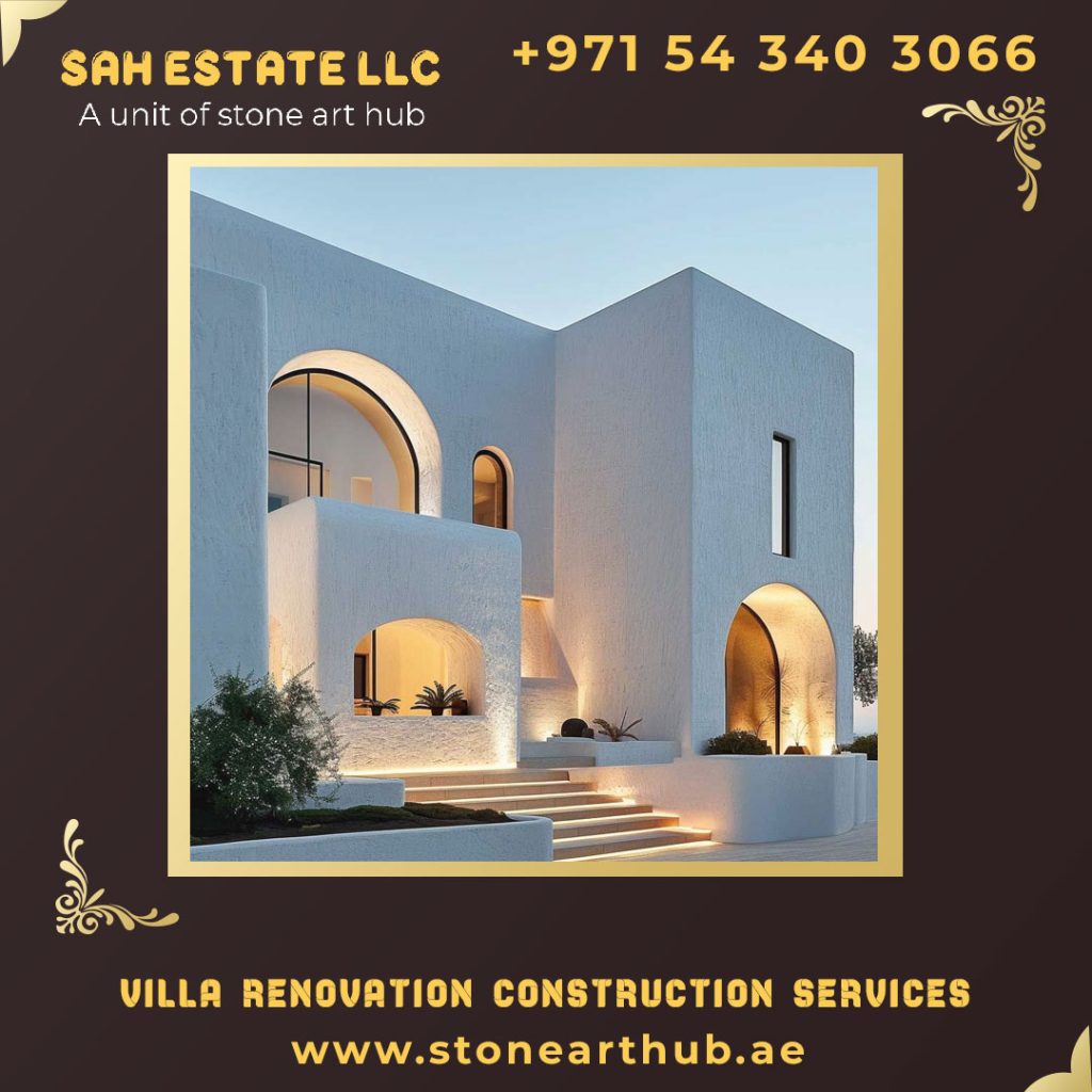 Villa Renovation Construction Services Abu Dhabi