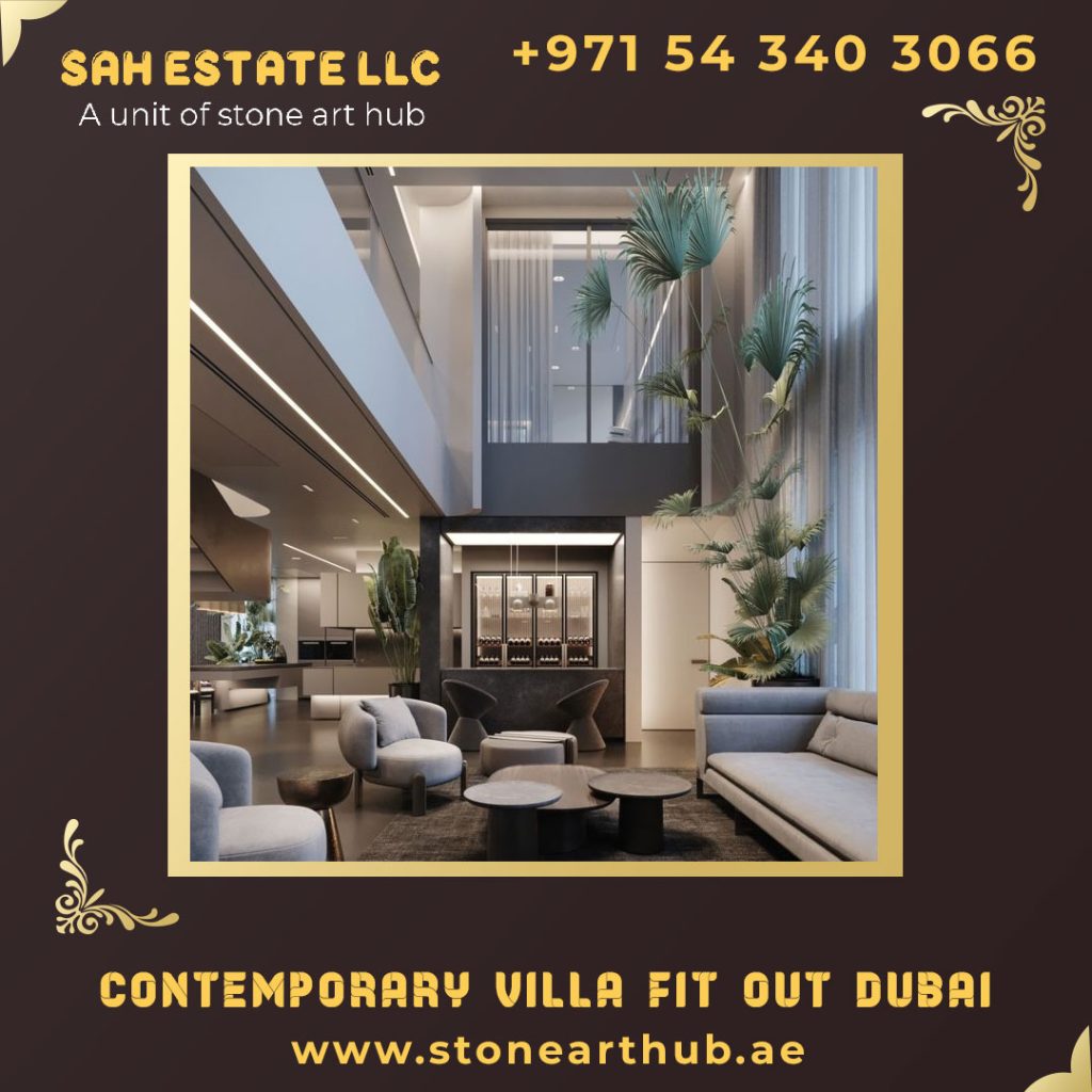 Contemporary Villa Fit Out Dubai
