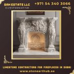 Limestone Contractors For Fireplaces in Dubai