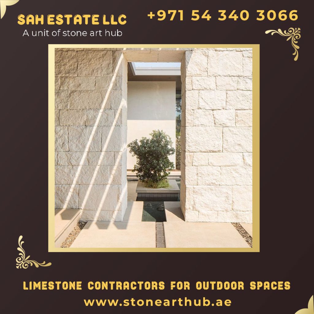 Limestone Contractors For Outdoor Spaces in Dubai