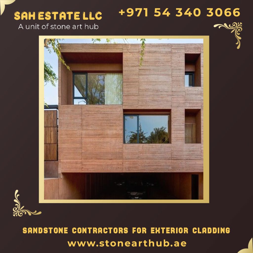 Sandstone Contractors For Exterior Cladding in Dubai