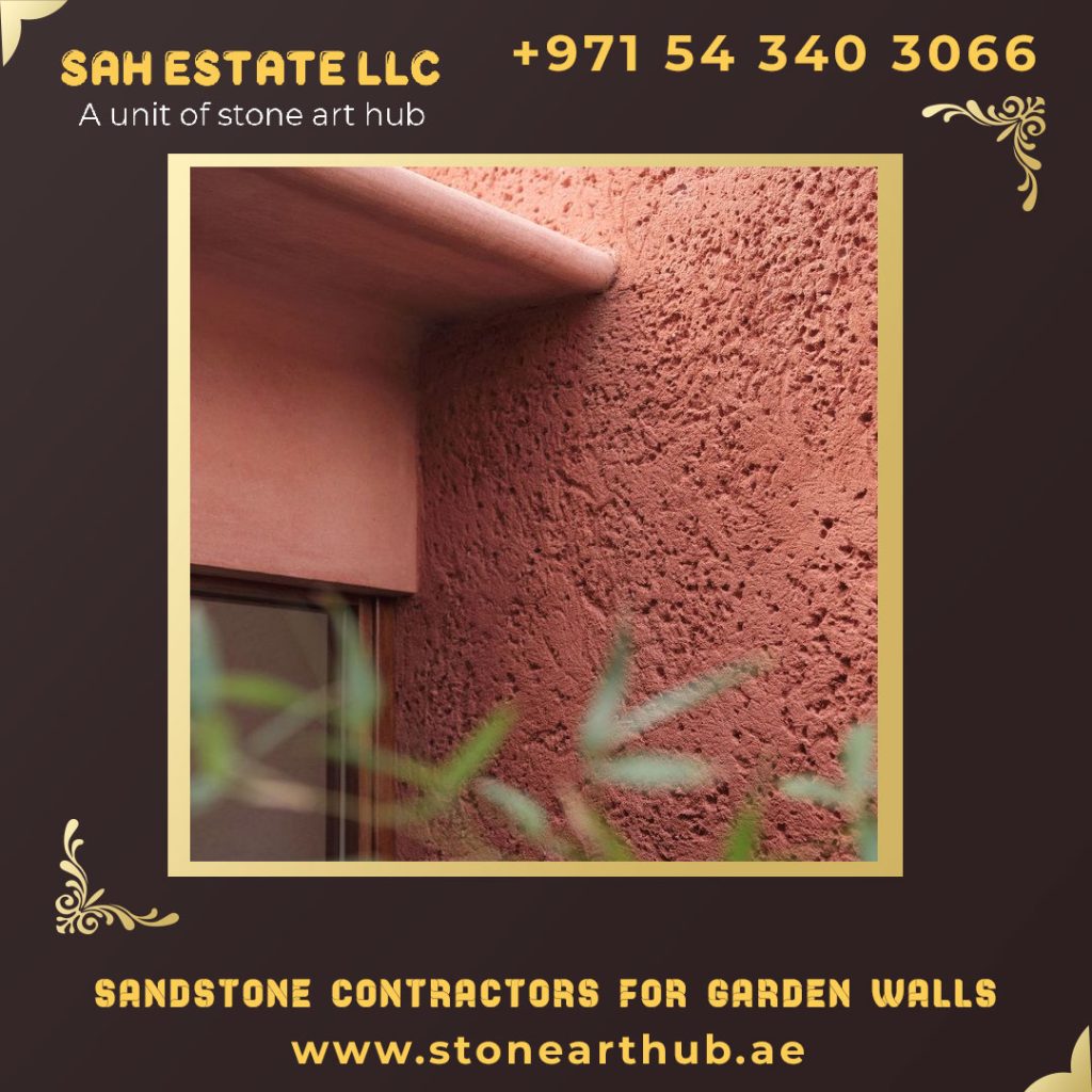 Sandstone Contractors For Garden Walls in Dubai