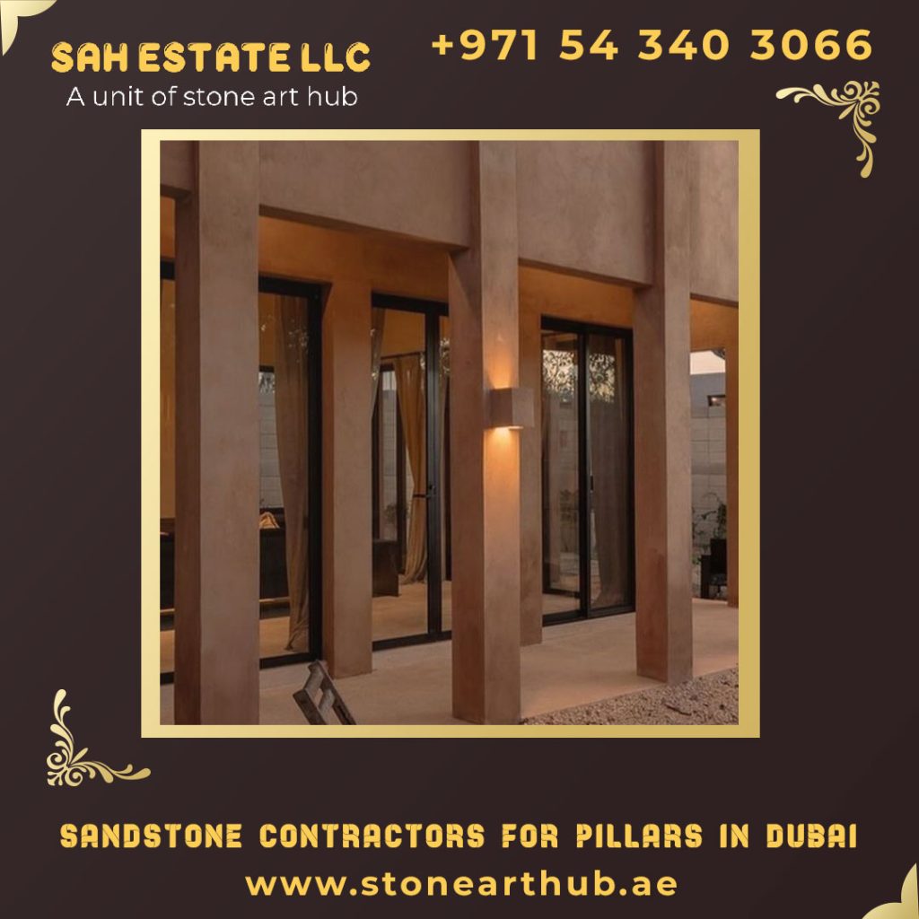 Sandstone Contractors For Pillars in Dubai