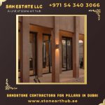 Sandstone Contractors For Pillars in Dubai