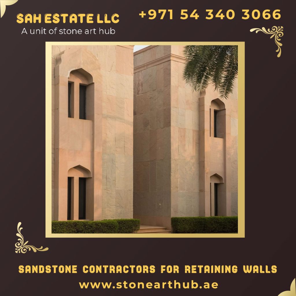 Sandstone Contractors For Retaining Walls in Dubai