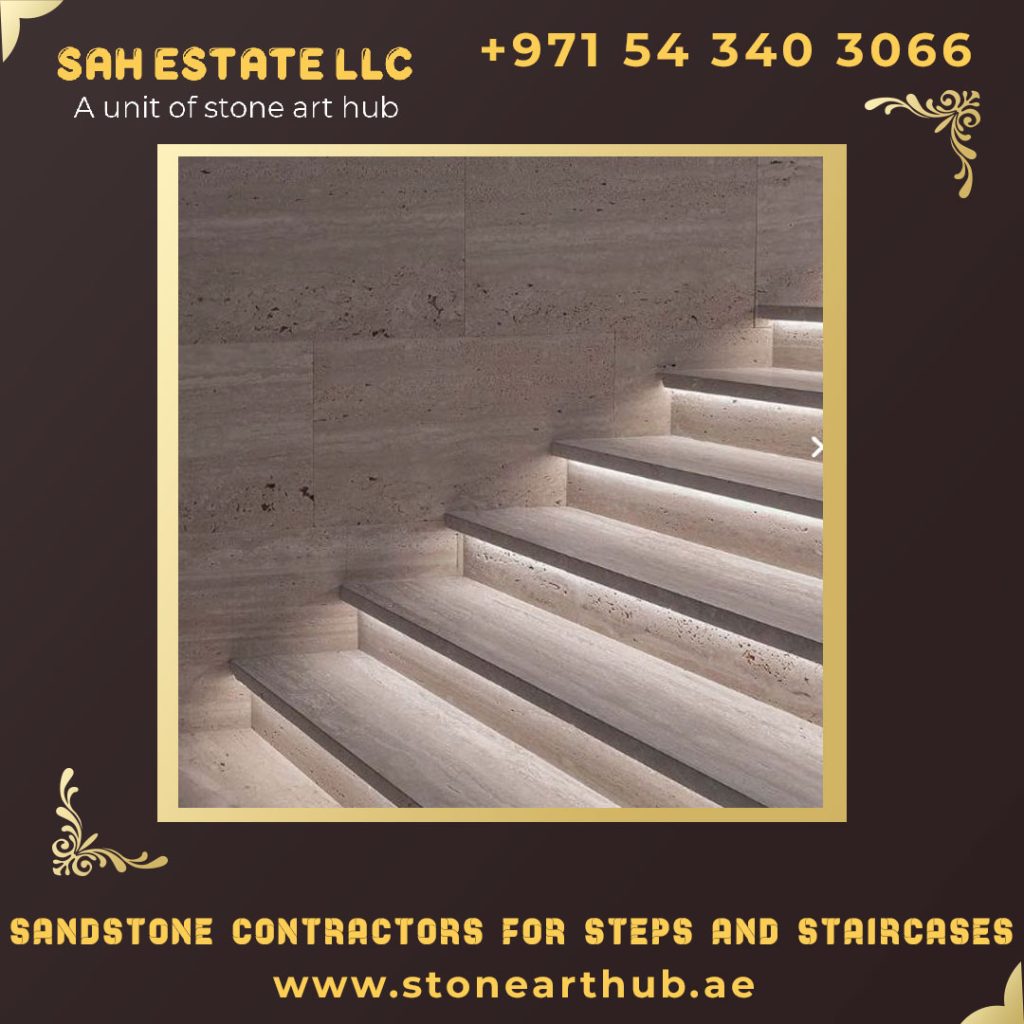 Sandstone Contractors For Steps And Staircases in Dubai