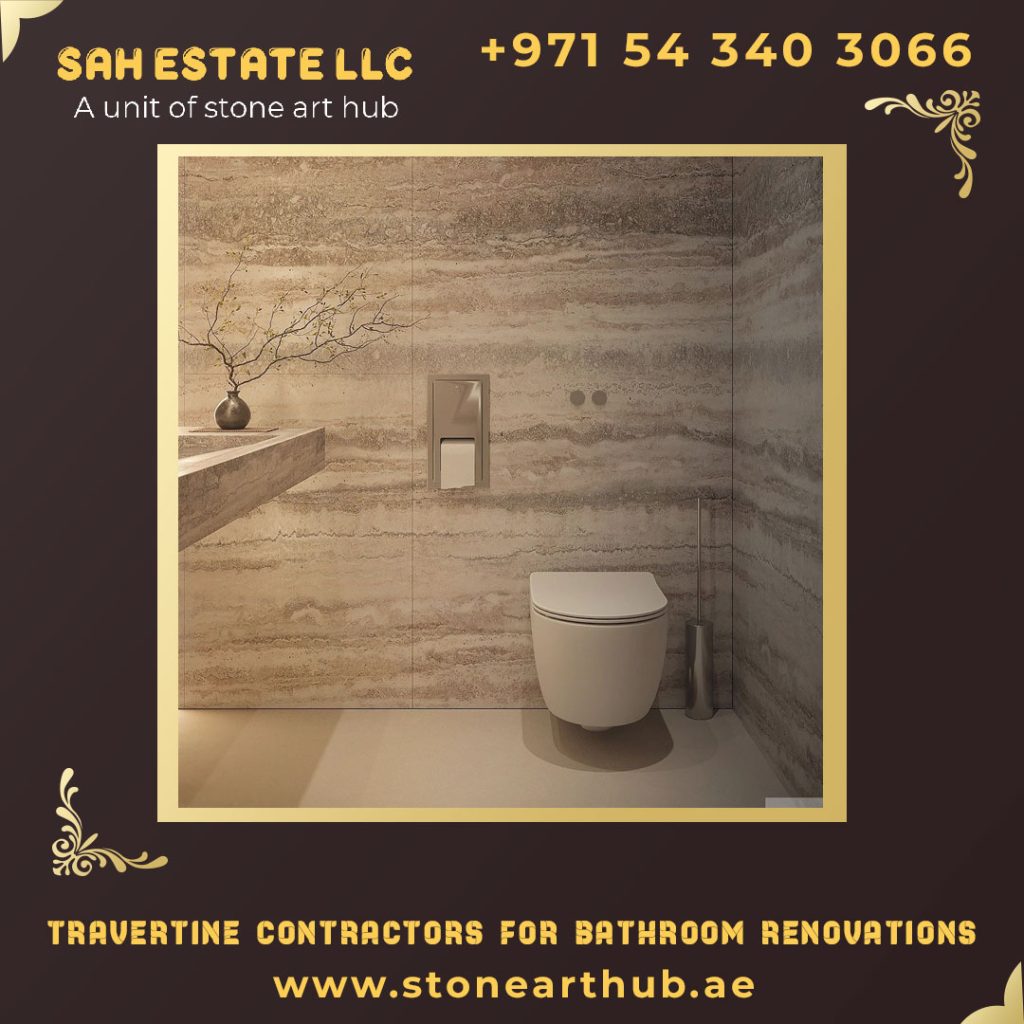 Travertine Contractors For Bathroom Renovations in Abu Dhabi