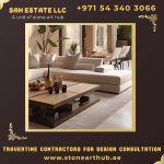Travertine Contractors For Design Consultation in Abu Dhabi