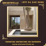 Travertine Contractors For Driveways in Abu Dhabi