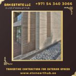 Travertine Contractors in Dubai 26 Travertine Contractors For Exterior Spaces in Dubai