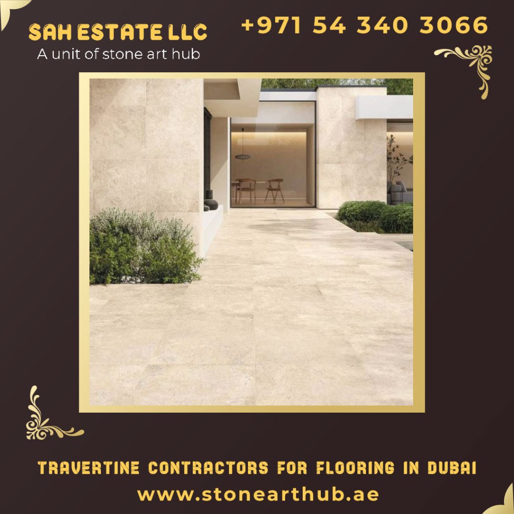 Travertine Contractors For Flooring in Dubai