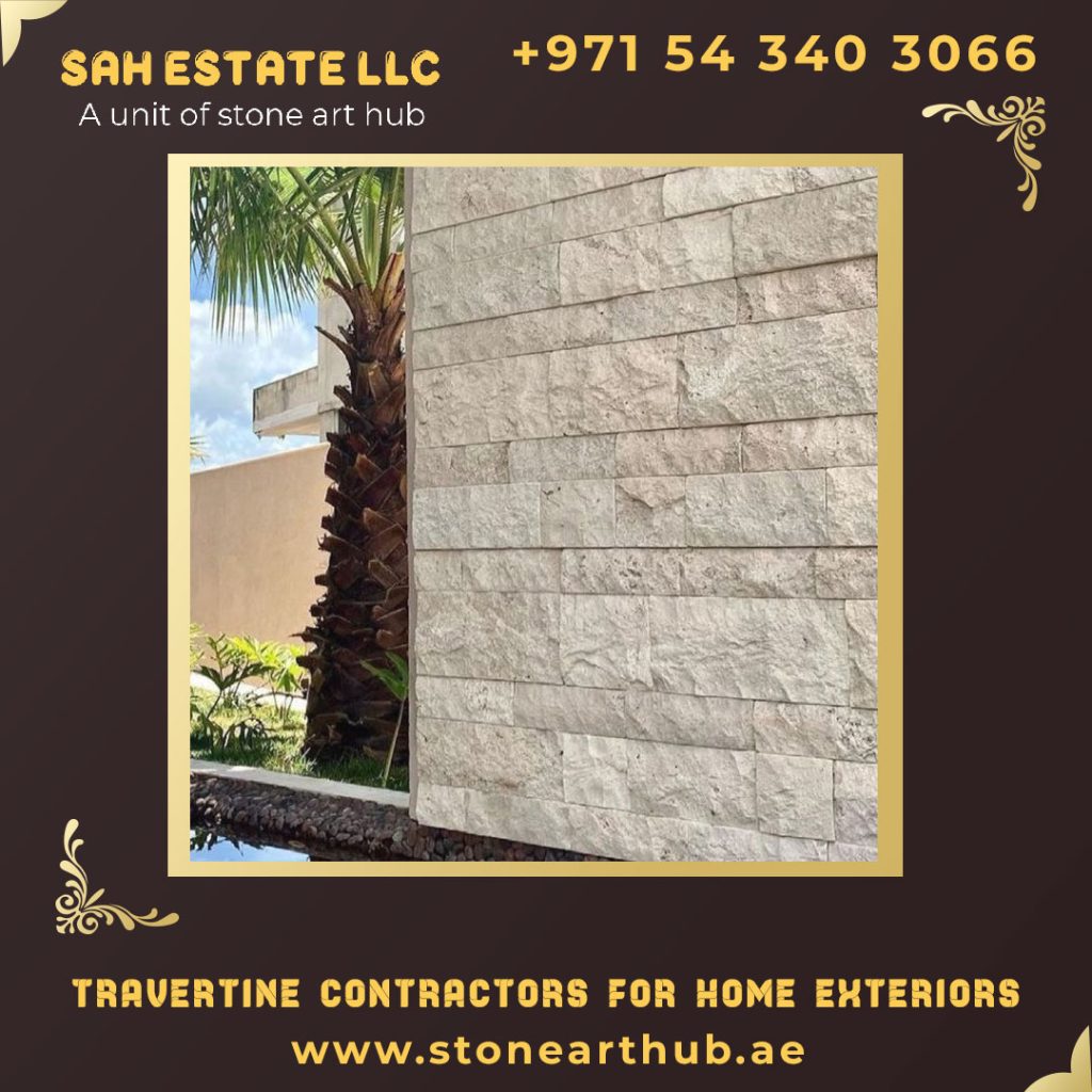 Travertine Contractors For Home Exteriors in Abu Dhabi