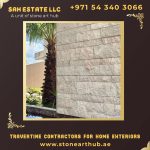 Travertine Contractors For Home Exteriors in Abu Dhabi