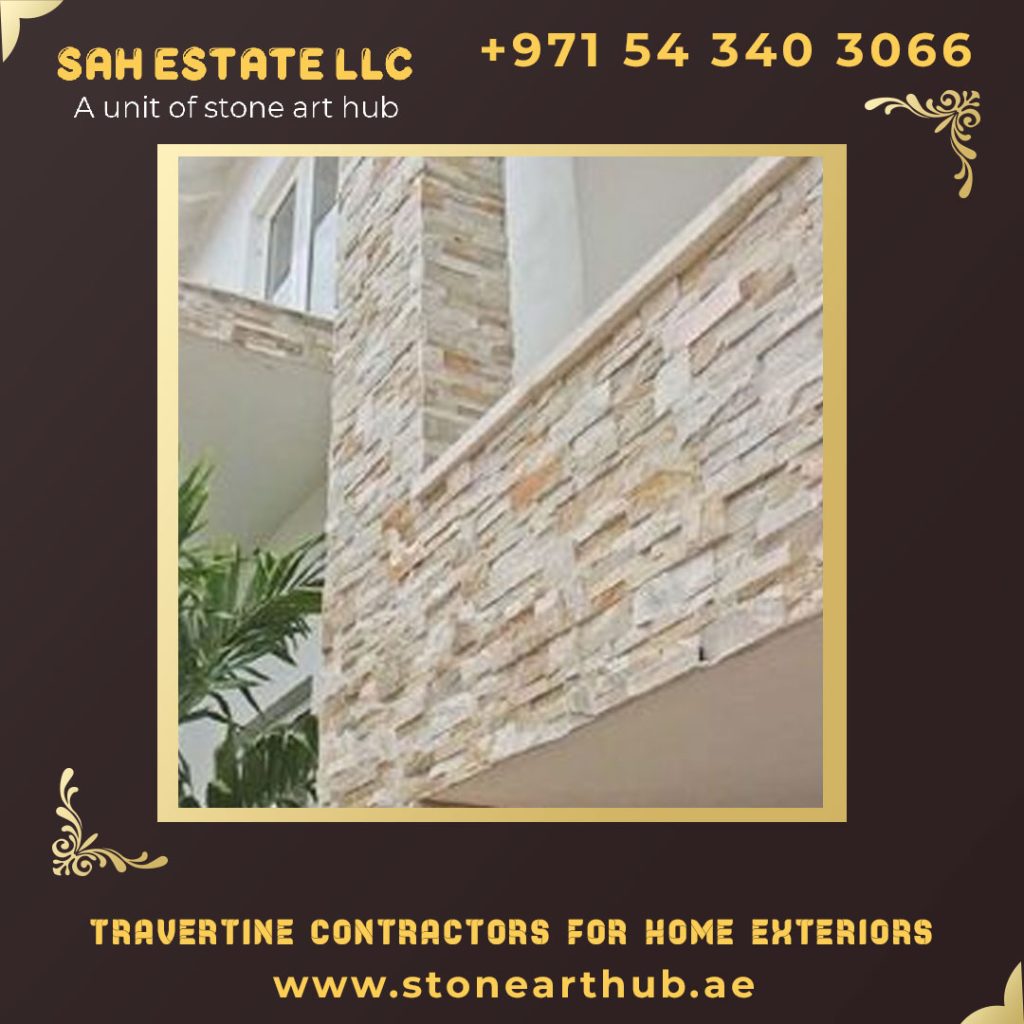 Travertine Contractors For Home Exteriors in Dubai