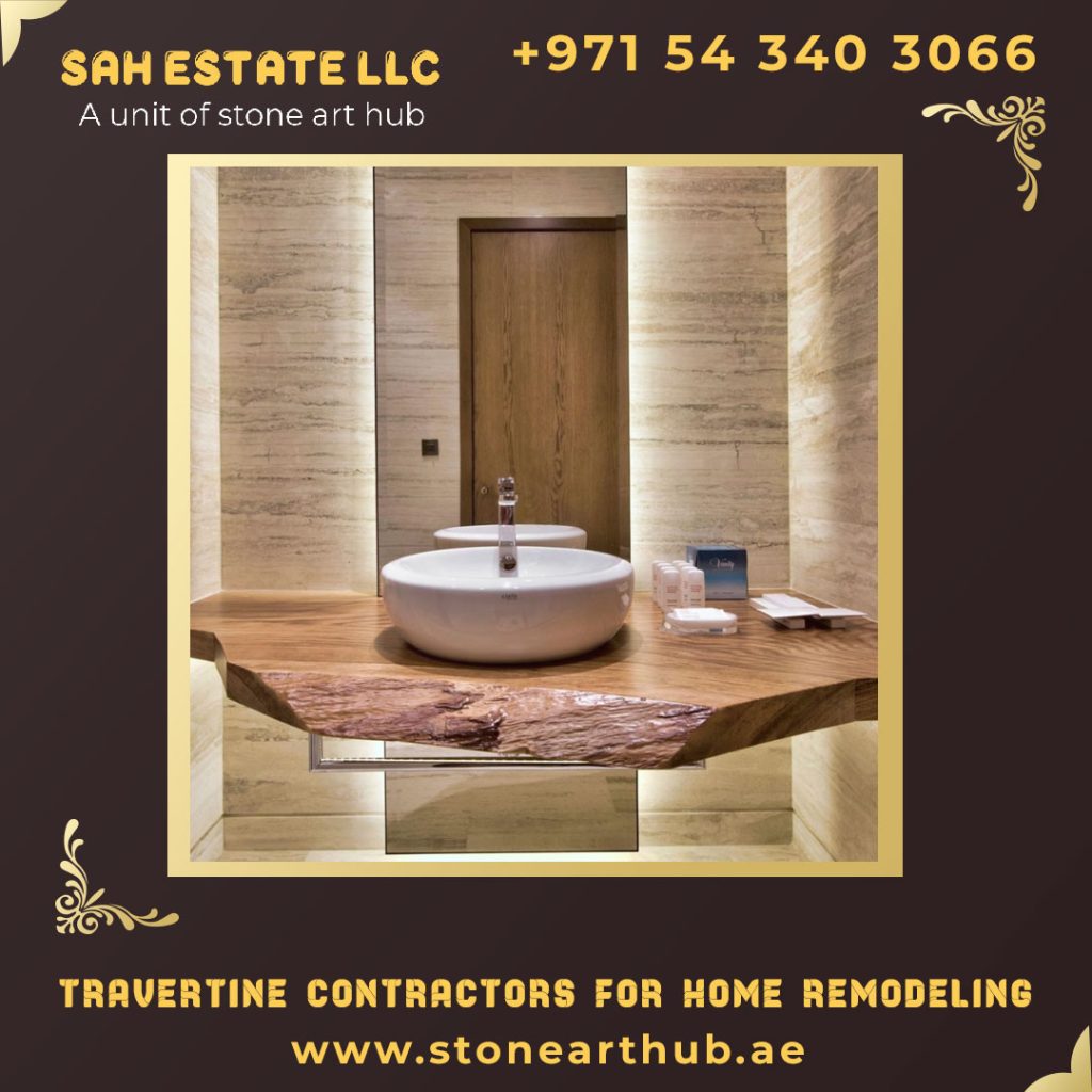 Travertine Contractors For Home Remodeling in Abu Dhabi