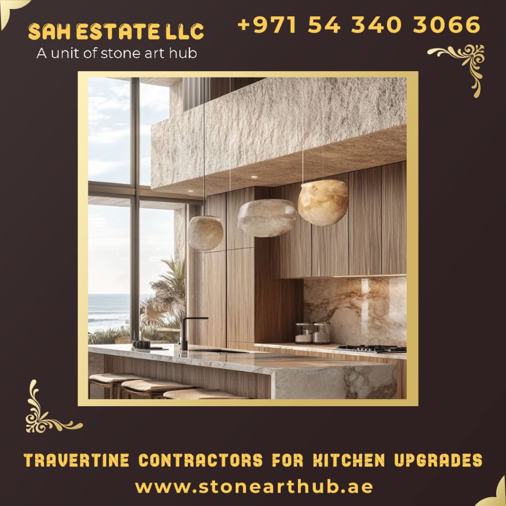 Travertine Contractors For Kitchen Upgrades in Abu Dhabi