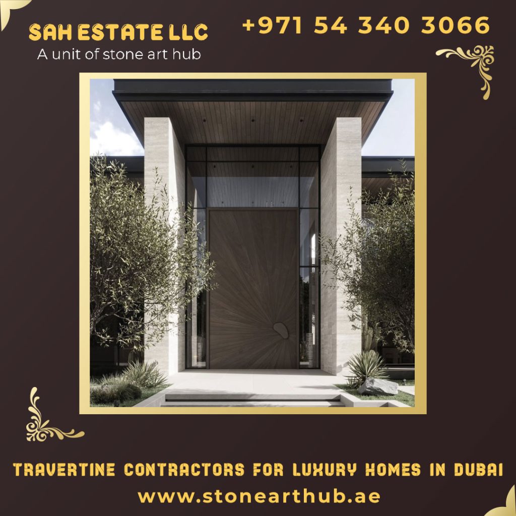 Travertine Contractors For Luxury Homes in Dubai