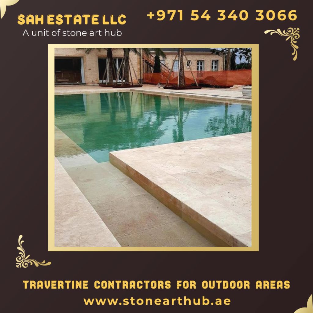 Travertine Contractors For Outdoor Areas in Abu Dhabi