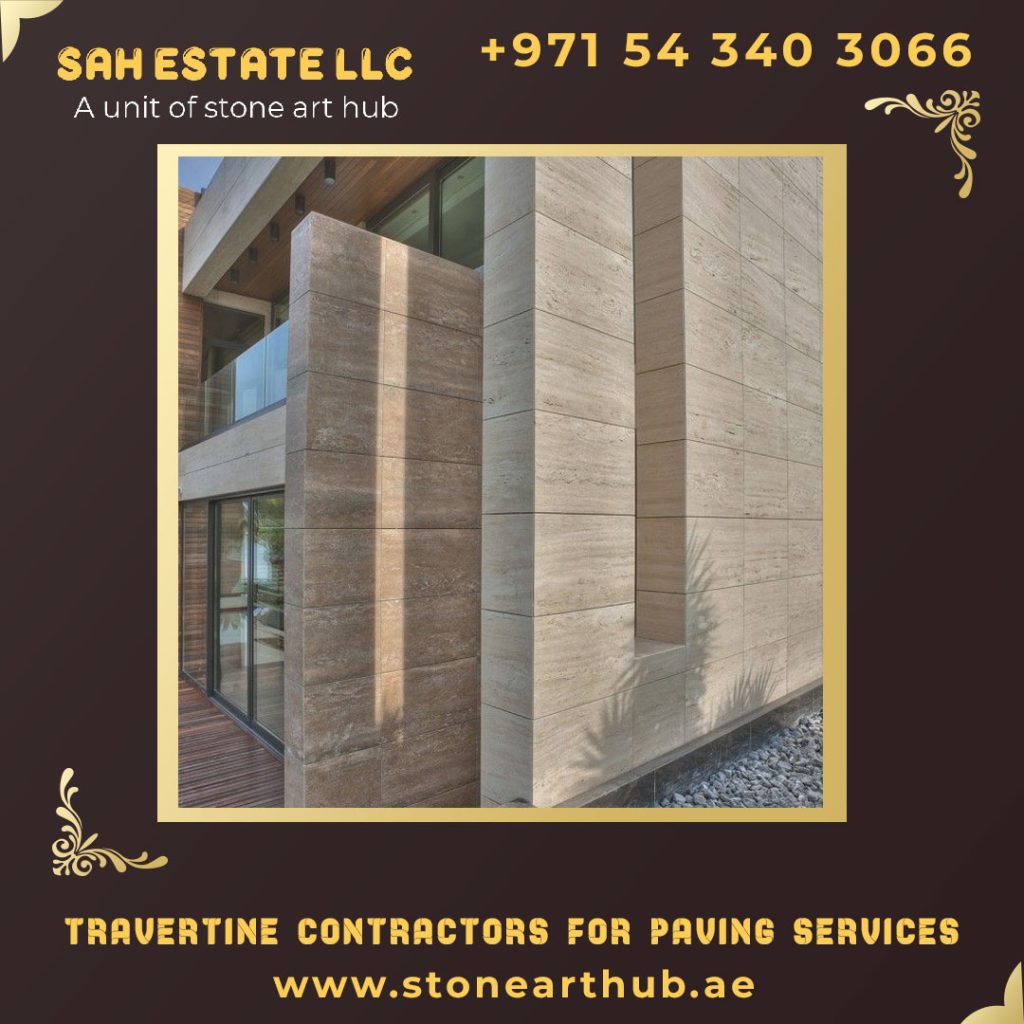 Travertine Contractors For Paving Services in Abu Dhabi