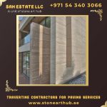 Travertine Contractors For Paving Services in Abu Dhabi