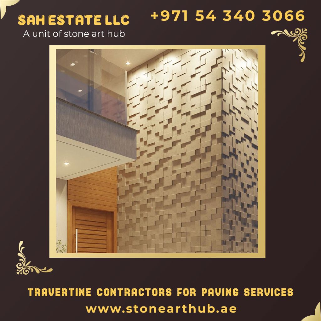Travertine Contractors For Paving Services in Dubai