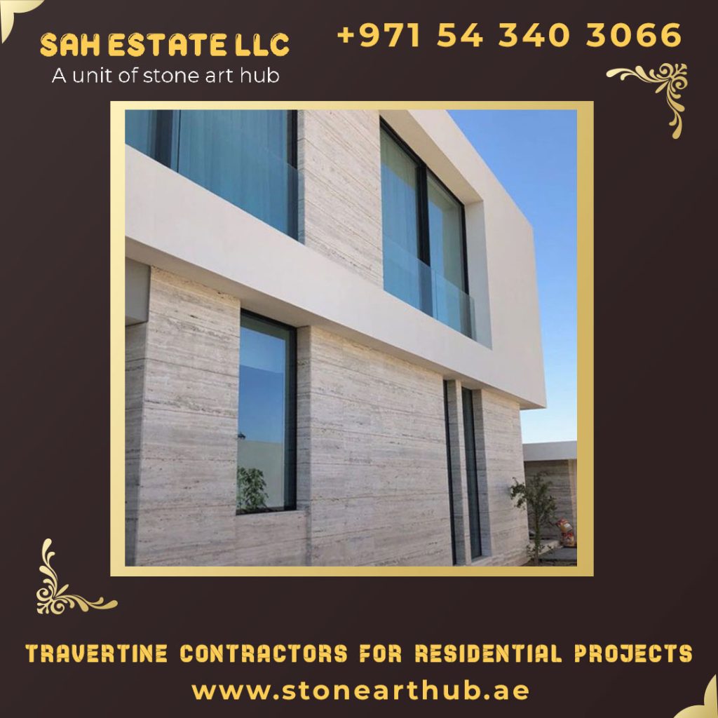 Travertine Contractors For Residential Projects in Dubai