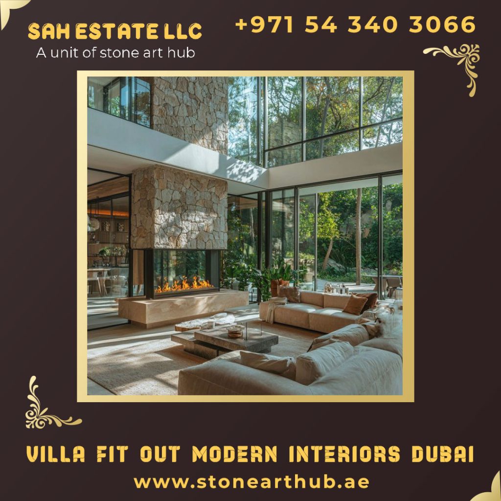 Villa Fit Out Modern Interiors Dubai