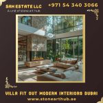 Villa Fit Out Modern Interiors Dubai