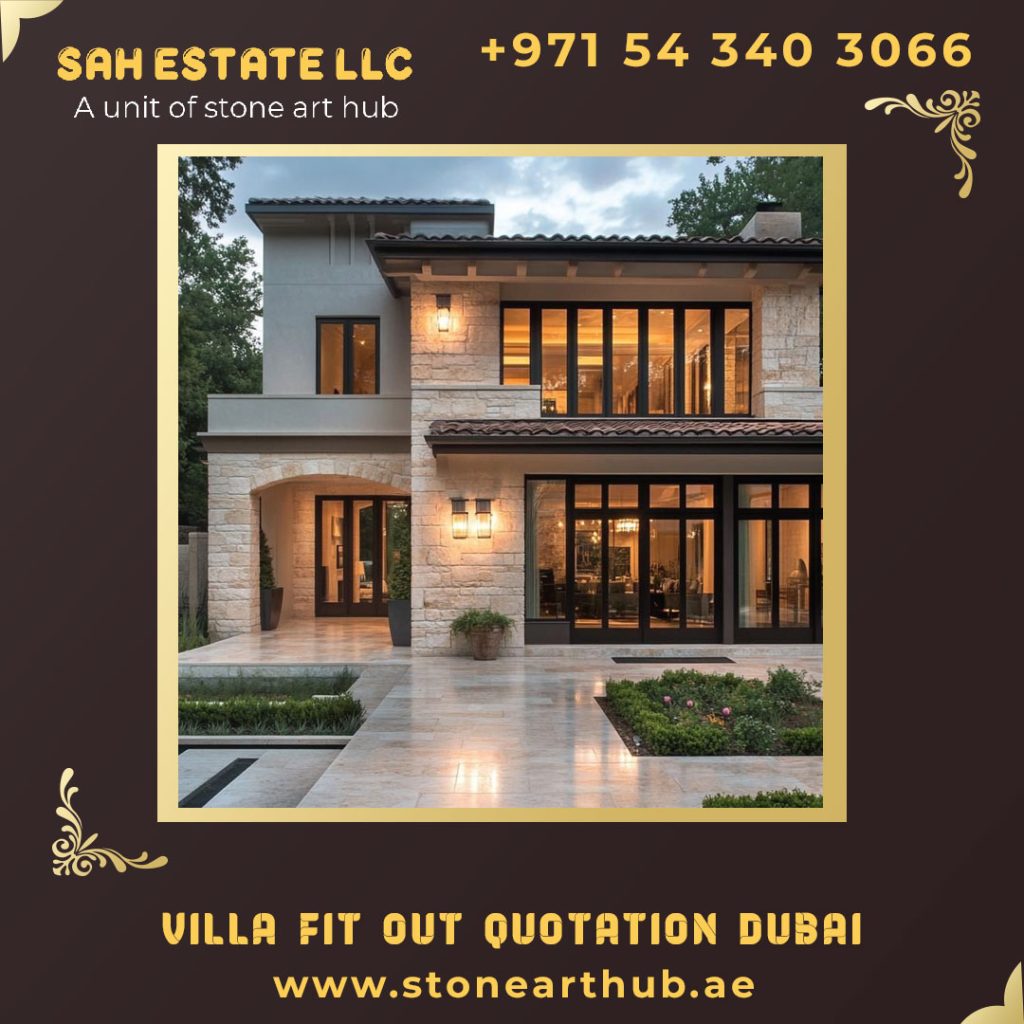 Villa Fit Out Quotation Dubai
